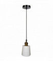 Single Industrial White Vintage Modern Ceiling Hanging Pendant Lamp