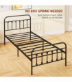 Single Metal Bed Frame