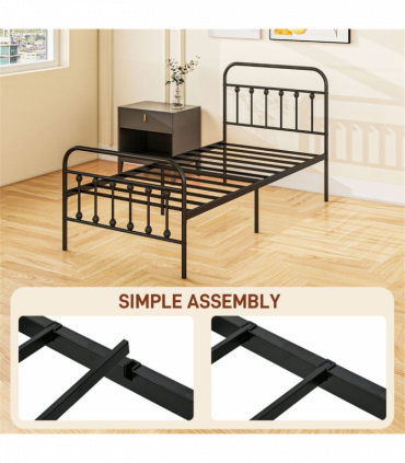 Single Metal Bed Frame