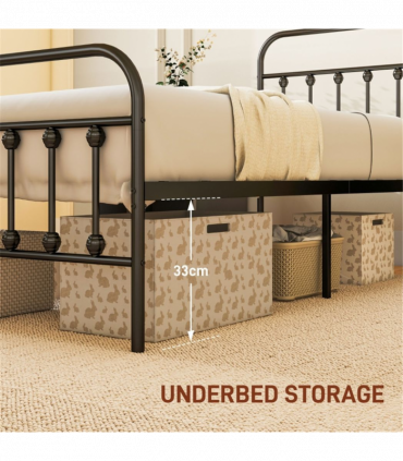 Single Metal Bed Frame