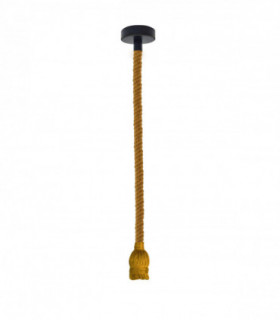 Single Rope Cage Vintage Ceiling Pendant Light Lampshade~3168