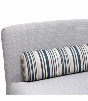 Single Sofa Bed Folding Chair Bed w/ Steel Frame Padding Pillow Grey, Silver