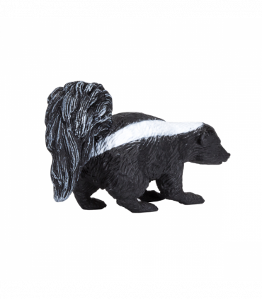 Skunk Toy  Realistic Woodland Animal Figurine