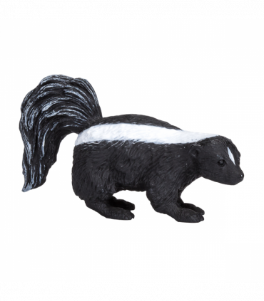 Skunk Toy  Realistic Woodland Animal Figurine