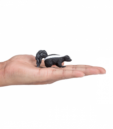 Skunk Toy  Realistic Woodland Animal Figurine