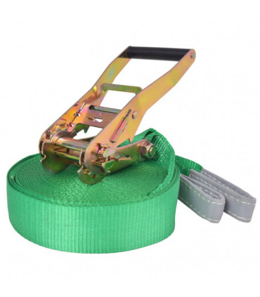 Slackline 15 m x 50 mm 150 kg Green