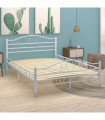 Slatted Bed Base with 17 Slats 80x200 cm