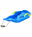 Sledge with Brakes Blue 87x40x18 cm Polypropylene