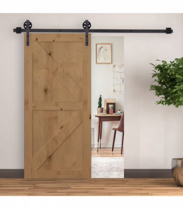 Sliding Door Rail Barn Door Kit Single Wooden 6FT /1830mm