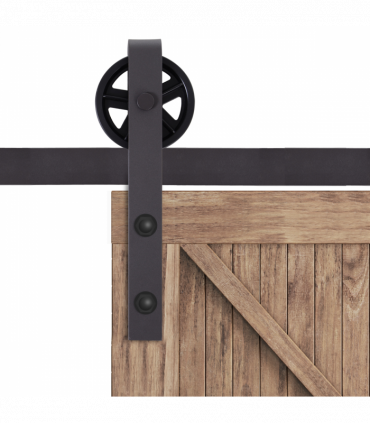 Sliding Door Rail Barn Door Kit Single Wooden 6FT /1830mm
