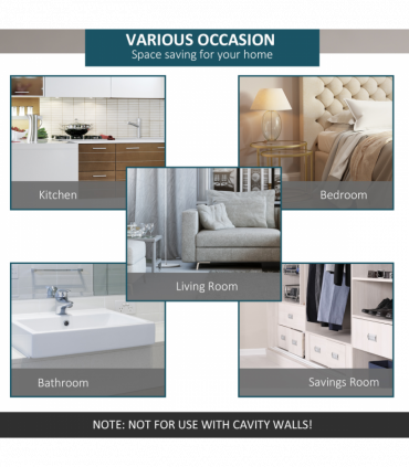 Sliding Door Rail Barn Door Kit Single Wooden 6FT /1830mm