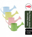 Small Water can Planter with hang Tag 4 assorted Colors