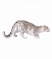 Snow Leopard Toy  Realistic Big Cat Figurine