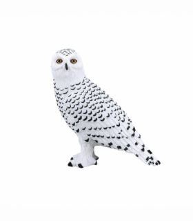 Snowy Owl Toy  Realistic Arctic Bird Model