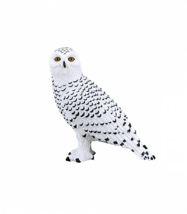 Snowy Owl Toy  Realistic Arctic Bird Model