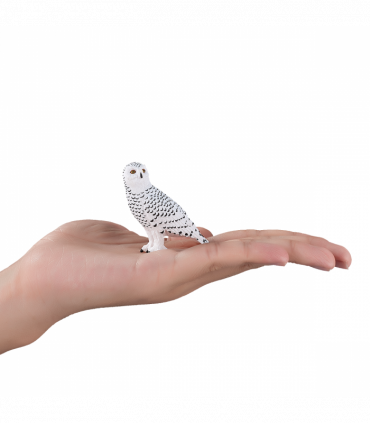 Snowy Owl Toy  Realistic Arctic Bird Model
