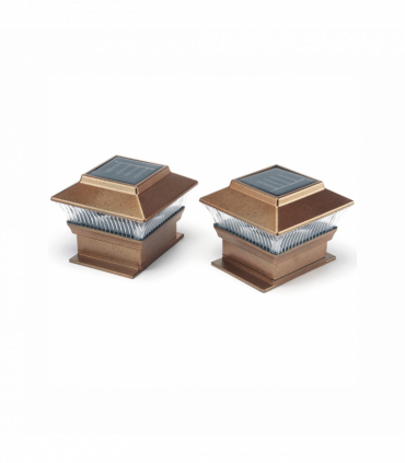 Solar lights 2 post lights