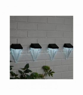 Solar lights Diamond x 4