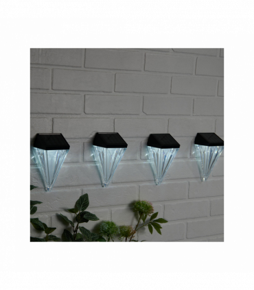 Solar lights Diamond x 4