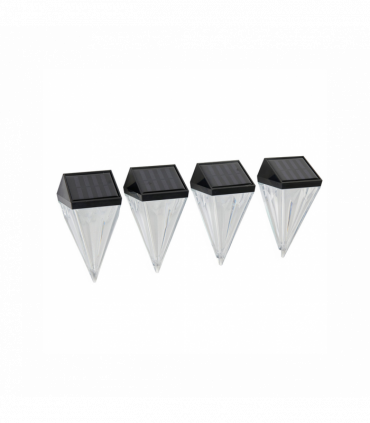Solar lights Diamond x 4