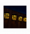 Solar lights fence lights x 4