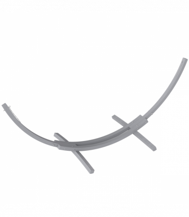 Solid Wood Crescent Arc Hammock Stand - Stylish & Sturdy Home Decor