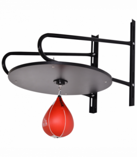 Speed Bag Platform Kit Wall-mounted Punching Ball Hanging Platform Set HOMCOM