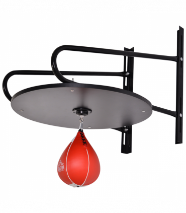 Speed Bag Platform Kit Wall-mounted Punching Ball Hanging Platform Set HOMCOM