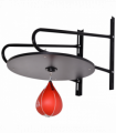 Speed Bag Platform Kit Wall-mounted Punching Ball Hanging Platform Set HOMCOM