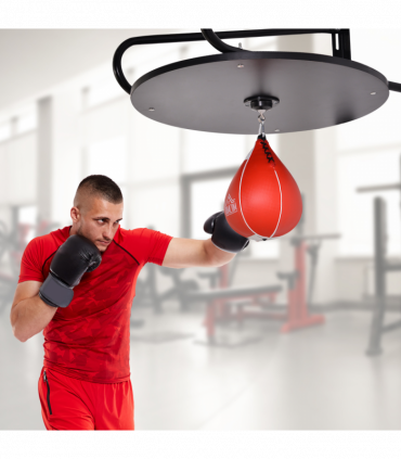 Speed Bag Platform Kit Wall-mounted Punching Ball Hanging Platform Set HOMCOM