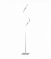 Spiral Floor Lamp for Living Room with 3 Adjustable Brightness, Silver HOMCOM