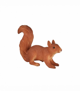 Squirrel Running Toy  Realistic Woodland Animal Figure