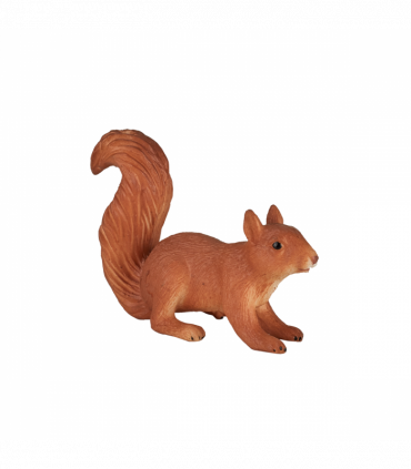 Squirrel Running Toy  Realistic Woodland Animal Figure