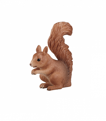 Squirrel Standing Toy  Realistic Woodland Animal Model