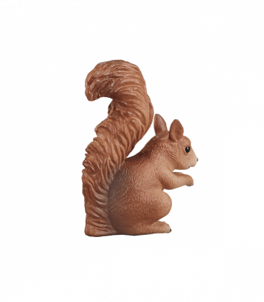 Squirrel Standing Toy  Realistic Woodland Animal Model