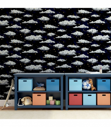 Stars And Clouds Navy sw12