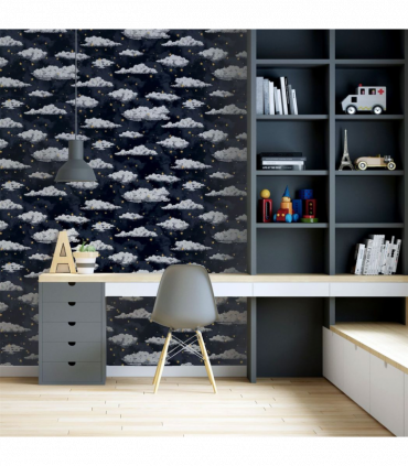 Stars And Clouds Navy sw12