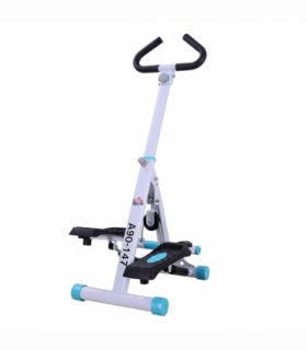 Stepper Fitness Exercise Handle Bar Machine Cardio Foldable Workout HOMCOM