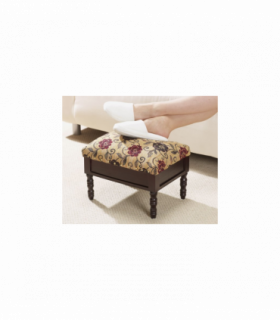 Storage Footstool - Floral design