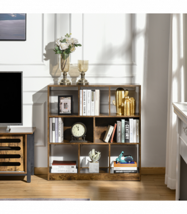 Storage Shelf 3-Tier Bookcase Display Rack  Organizer for  Office