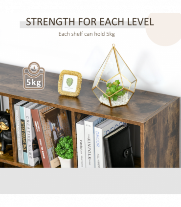 Storage Shelf 3-Tier Bookcase Display Rack  Organizer for  Office