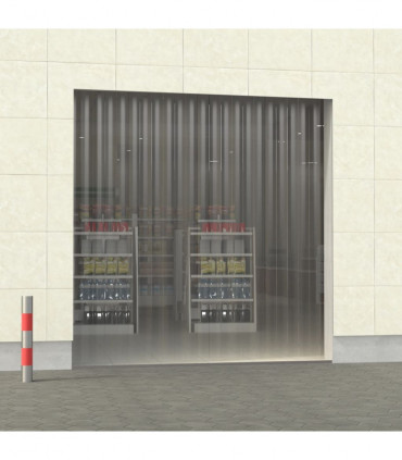 Strip Curtain Roll PVC 2mm x 200mm 25 m