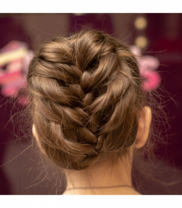 4pcs Set Styling Clip Bun Maker Hair Twist Braid Ponytail Tool Accessories, Blue