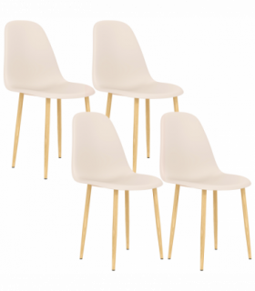 Stylish Black Dining Chairs Set - Comfortable & Modern Accent Pieces