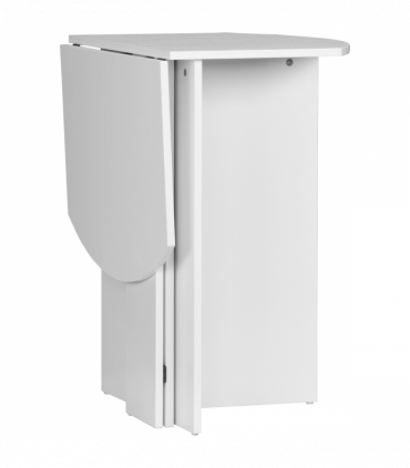 Stylish Oak Folding Dining Table - Space-Saving Design for 4 People