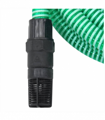 vidaXL Suction Hose with PVC Connectors Green 1" 10 m PVC