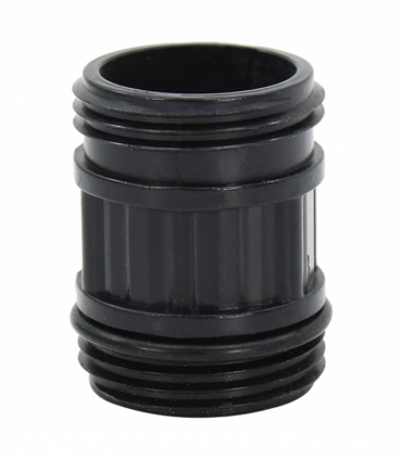 vidaXL Suction Hose with PVC Connectors Black 1" 4 m PVC