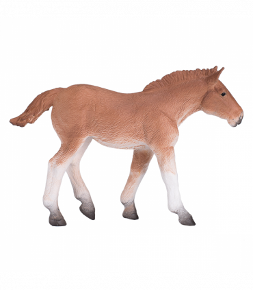 Suffolk Punch Foal Toy  Realistic Horse Figurine