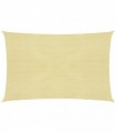 Sunshade Sail 160 g/m² Beige 2x3.5 m HDPE