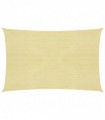 vidaXL Sunshade Sail 160 g/m² Beige 3x4 m HDPE